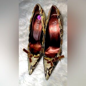 Guess snake heels